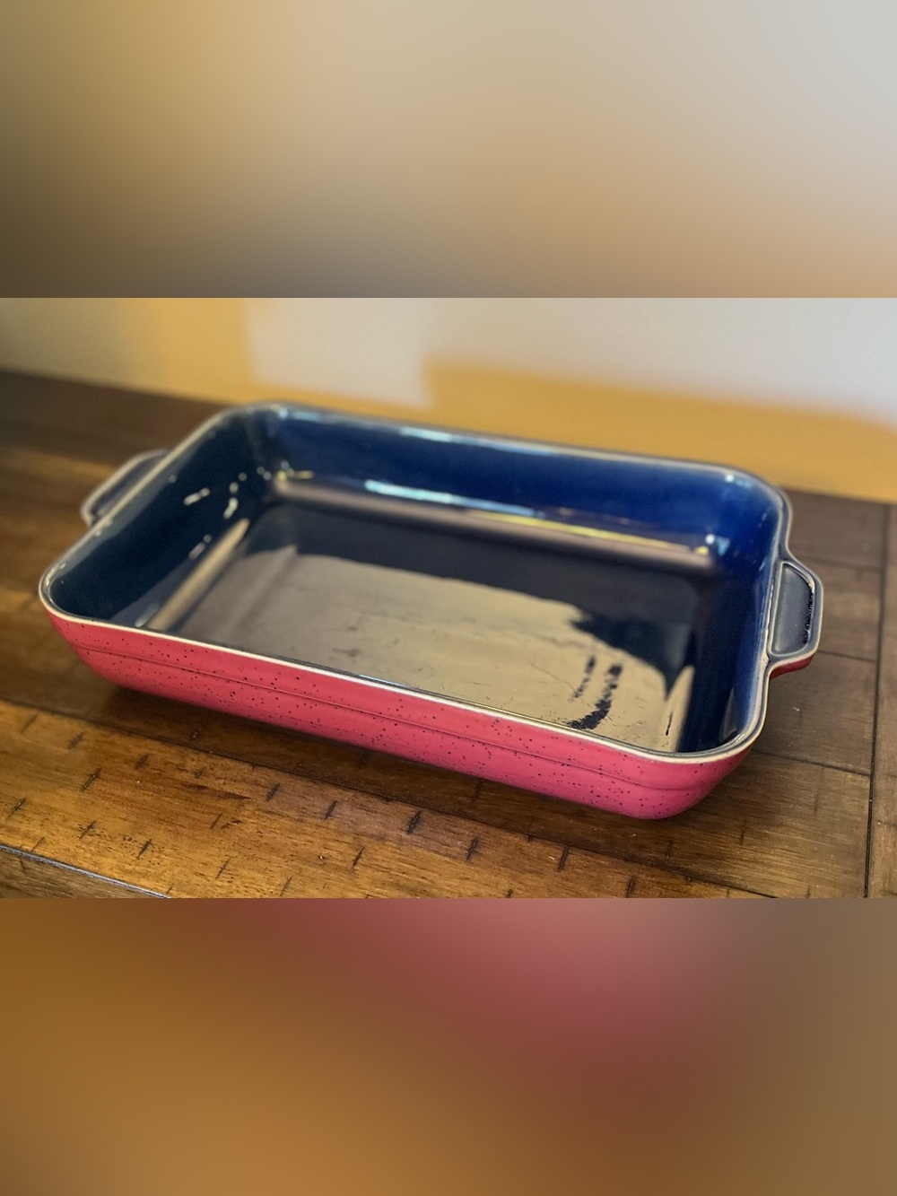 Denby Harlequin Rectangle Lasagna / Serving Dish